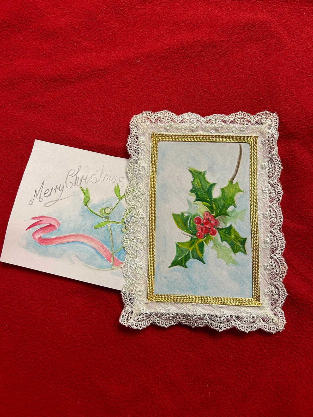 Victorian inspired Christmas cards \u00a330