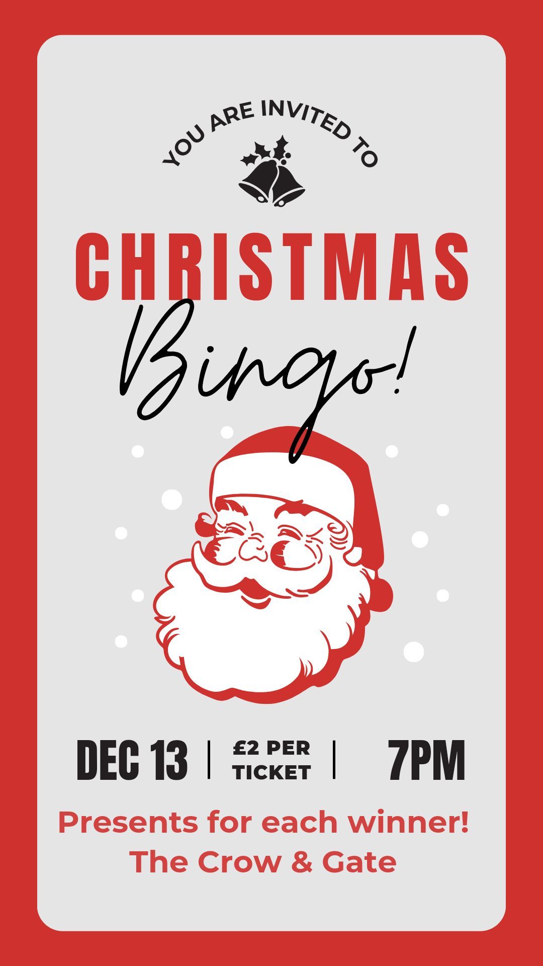 Christmas Bingo