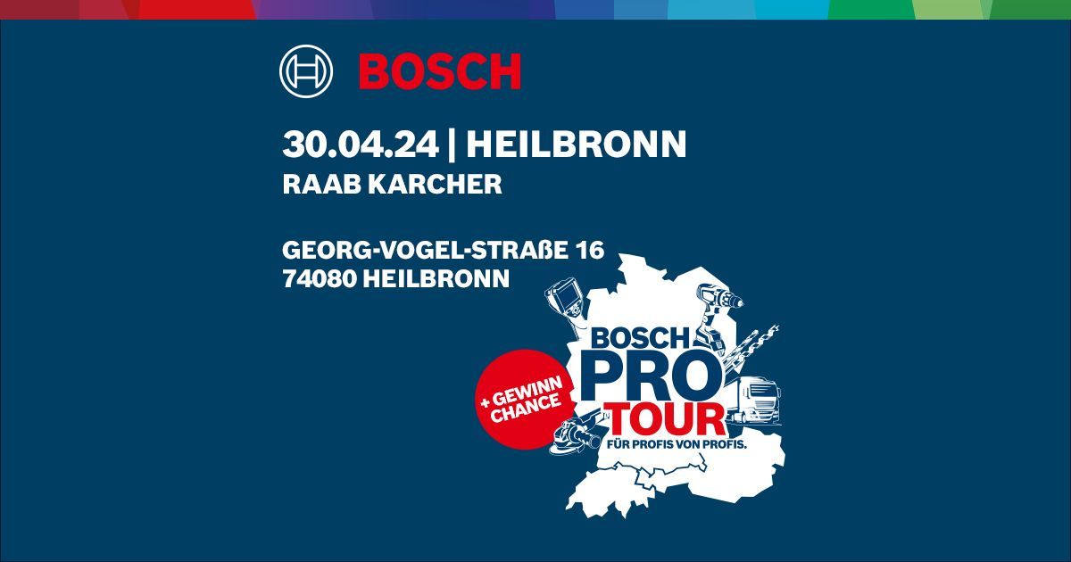 Bosch PRO Tour Heilbronn
