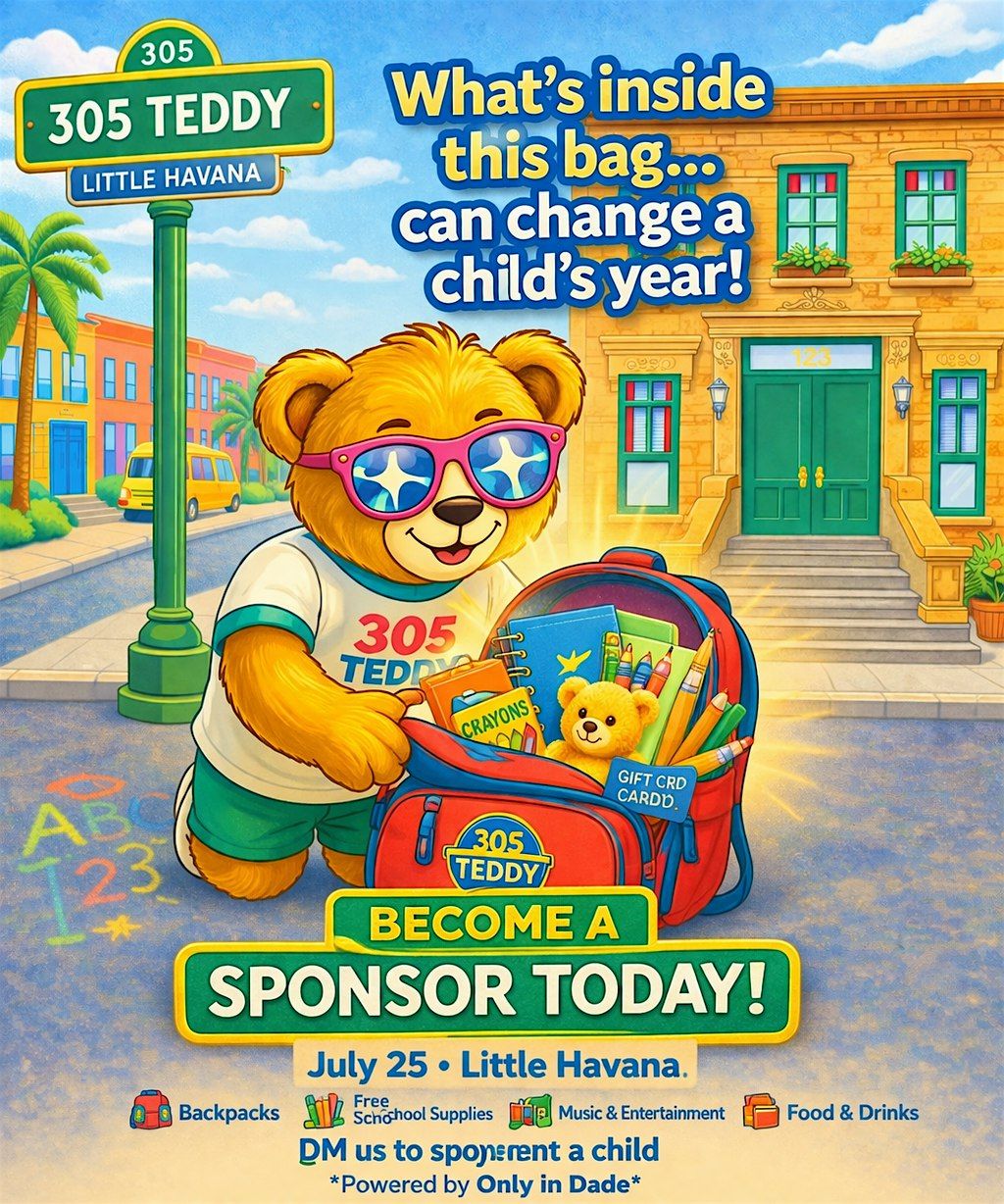 305 Teddy Back To School