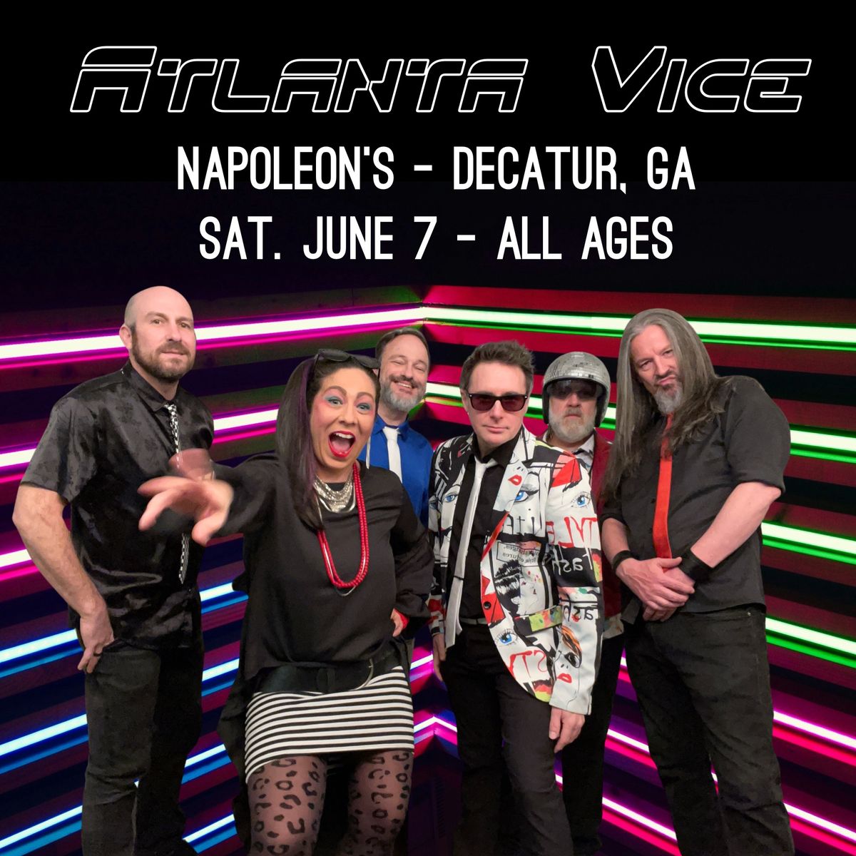 \u201880s Night with Atlanta Vice \/\/ Napoleon\u2019s \/\/ Decatur, GA - All Ages