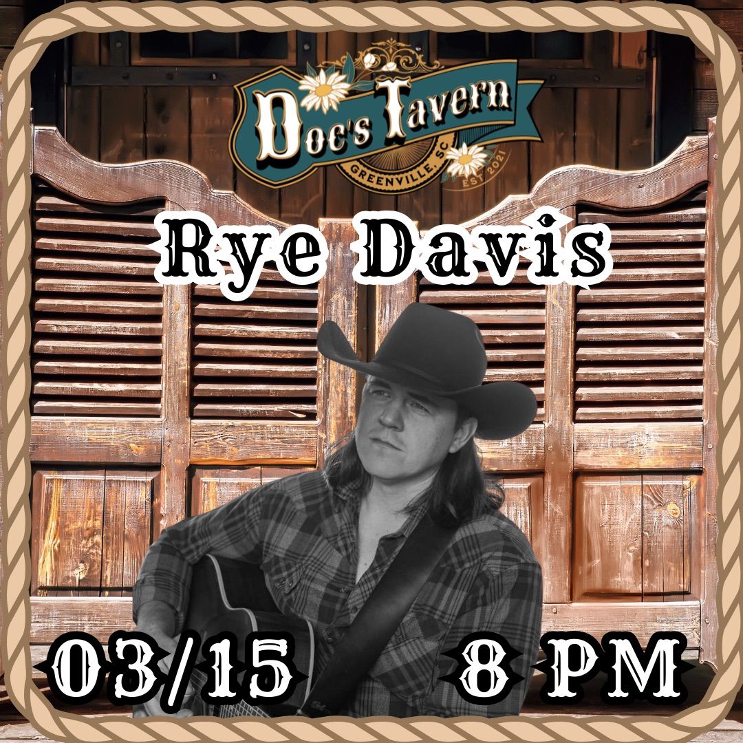 Rye Davis full band! 