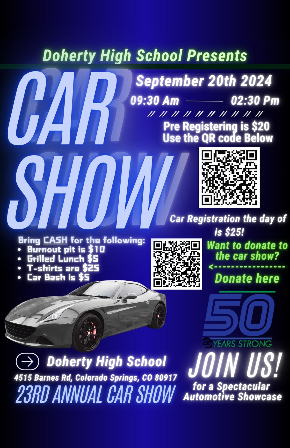 23rd Annual Doherty Car Show