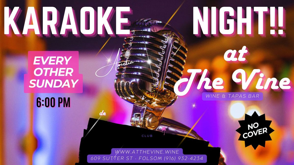 Karaoke Night at The Vine