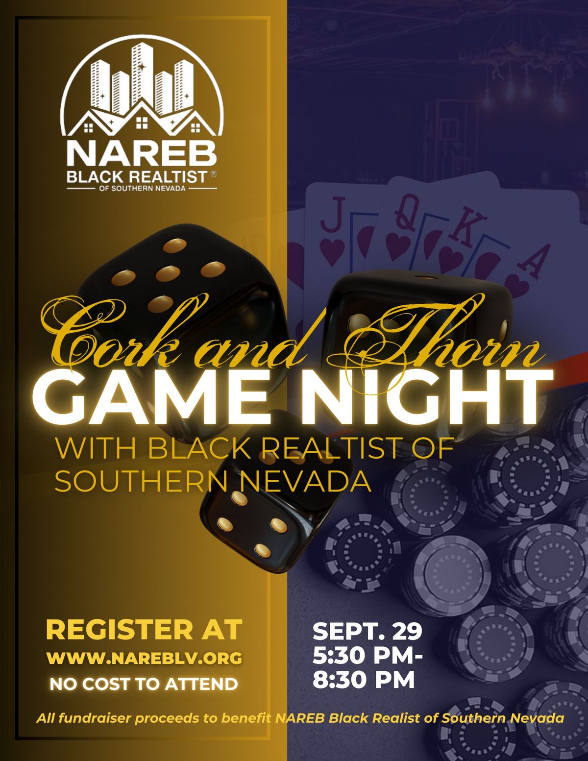 Game Night Fundraiser with Black Realtist of Southern Nevada