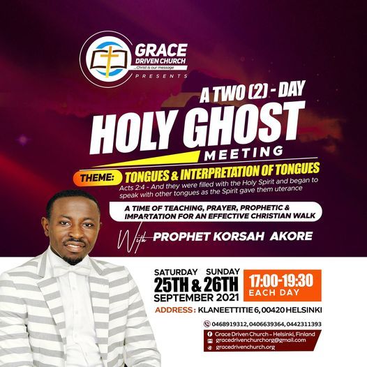 Holy Ghost meeting