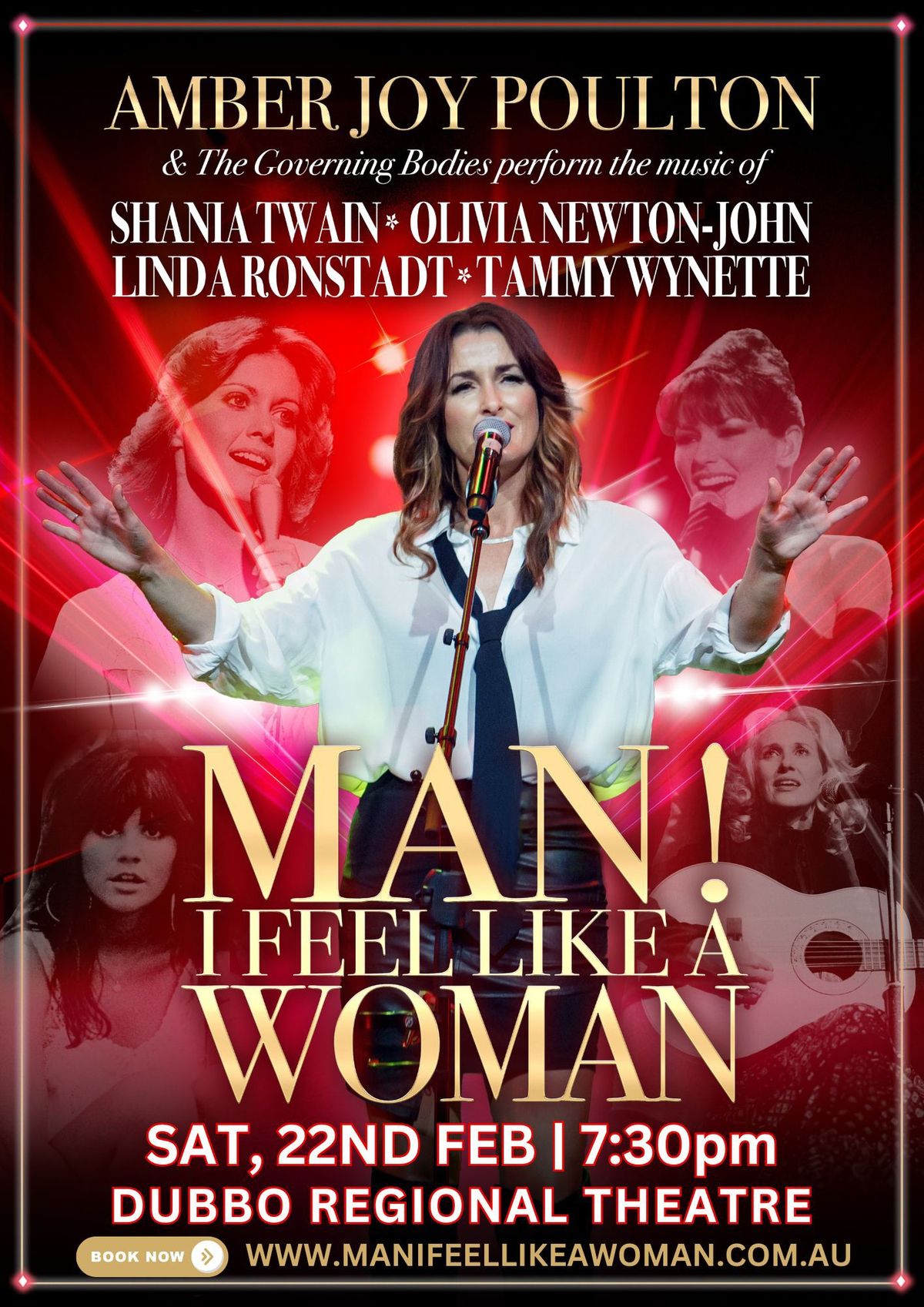 DUBBO - Man I Feel Like A Woman - Amber Joy Poulton 