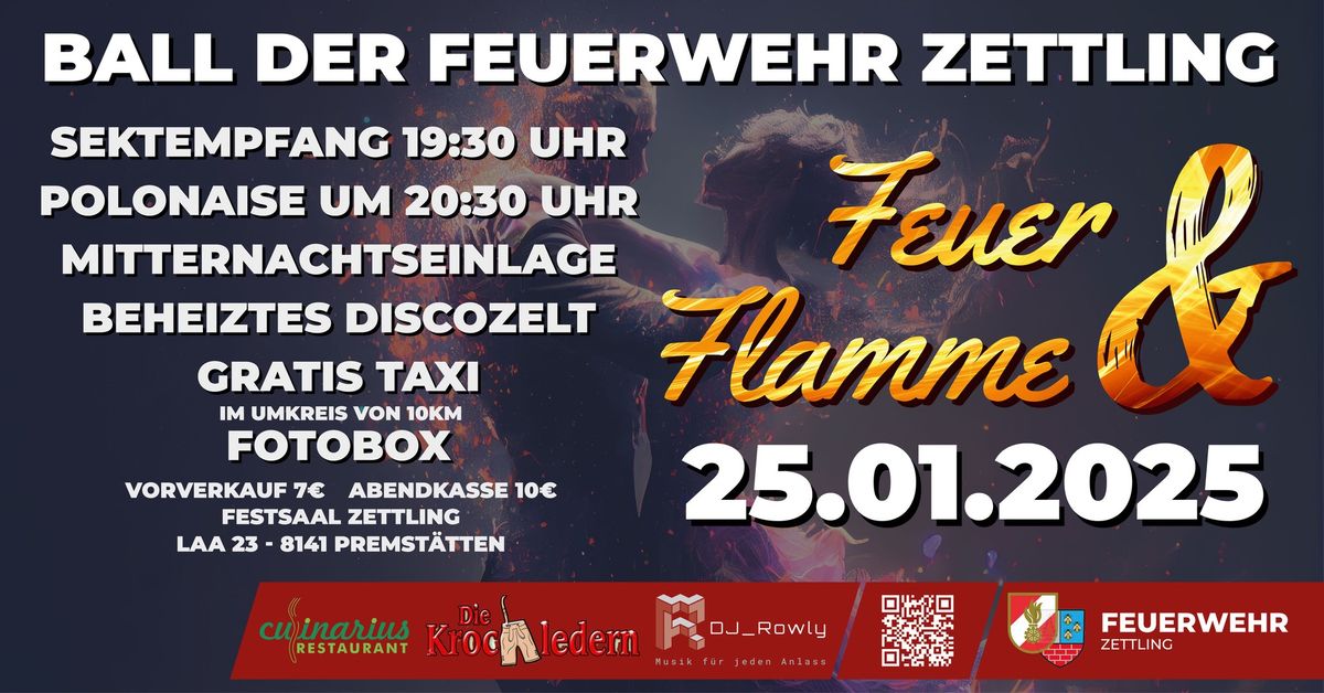 ?? Ball der Feuerwehr Zettling \u2013 Feuer und Flamme ??