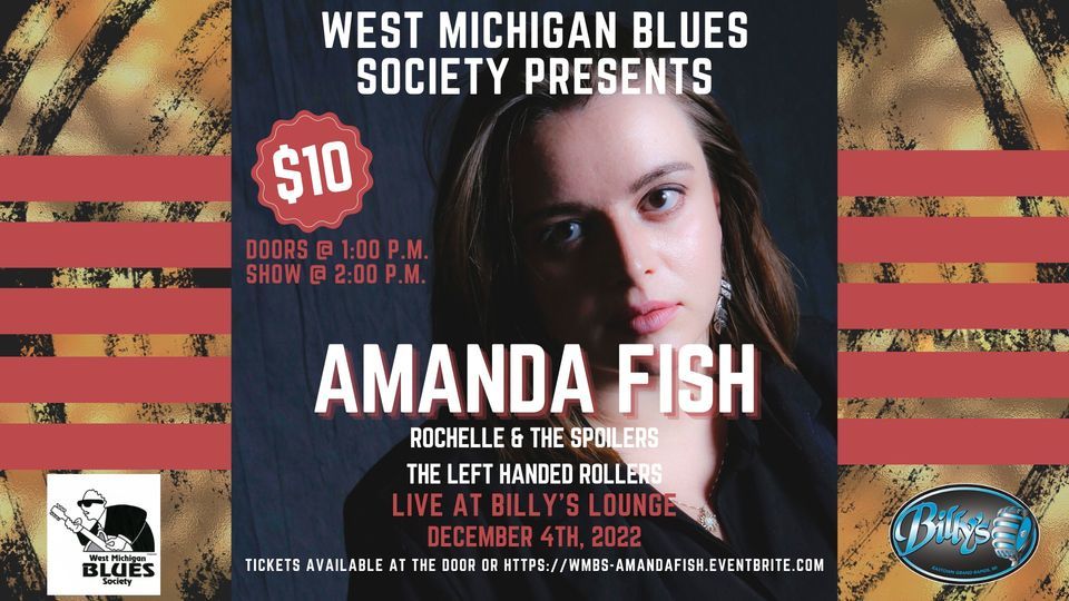 Amanda Fish Live! - WMBS Holiday Party, Billy's Lounge, Grand Rapids, 4 ...