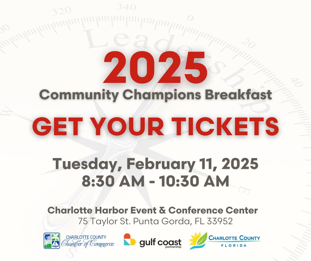 2025 Community Champions Breakfast