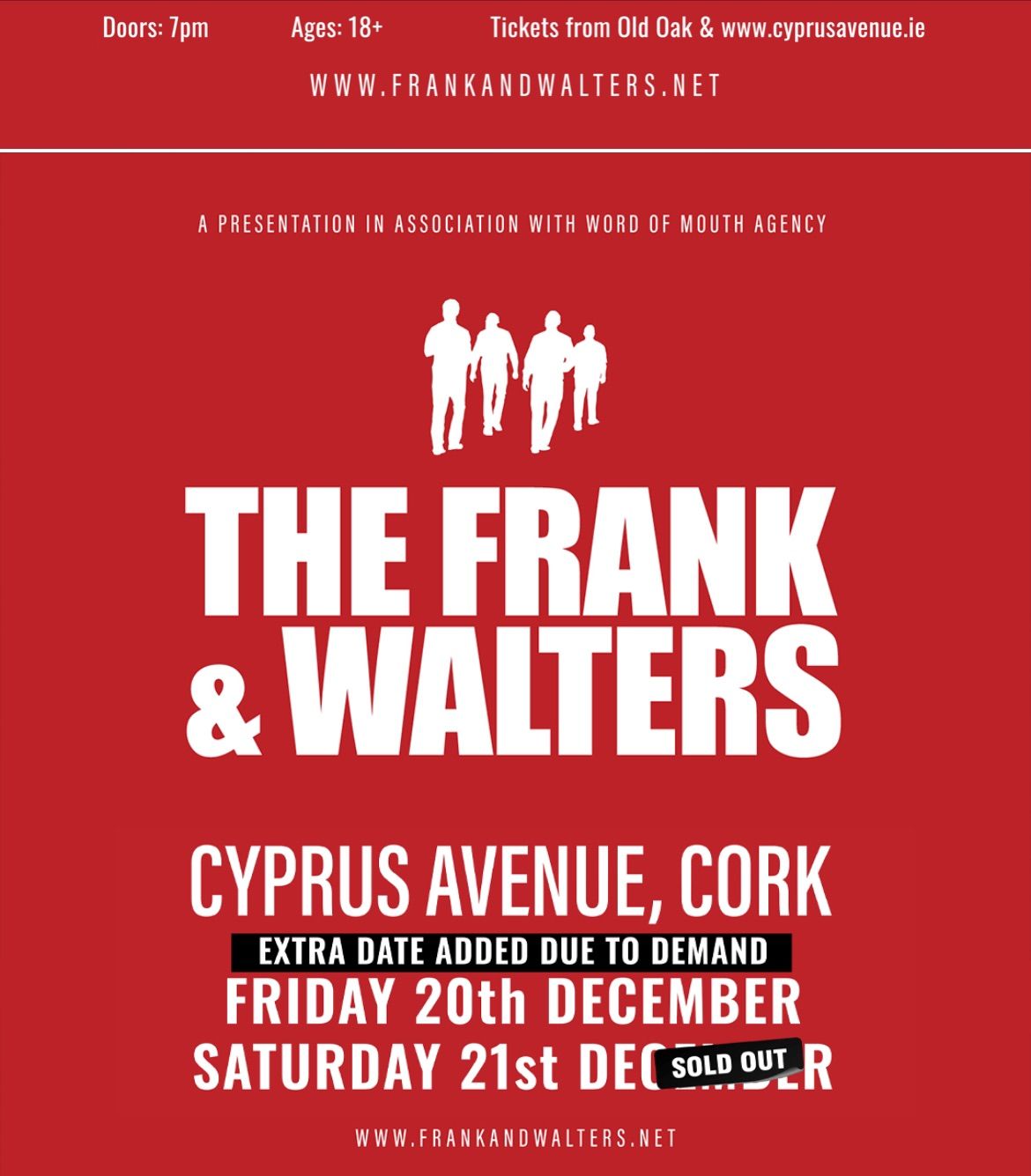 Frank and Walter\u2019s Christmas show at cypress avenue cork. 