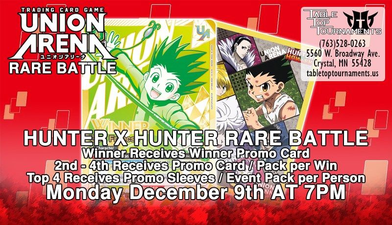 UATCG Rare Battle: Hunter X Hunter