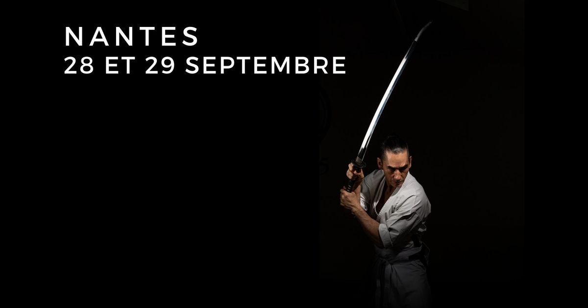 Stage A\u00efkido avec L\u00e9o Tamaki \u00e0 Nantes, 28 et 29 septembre