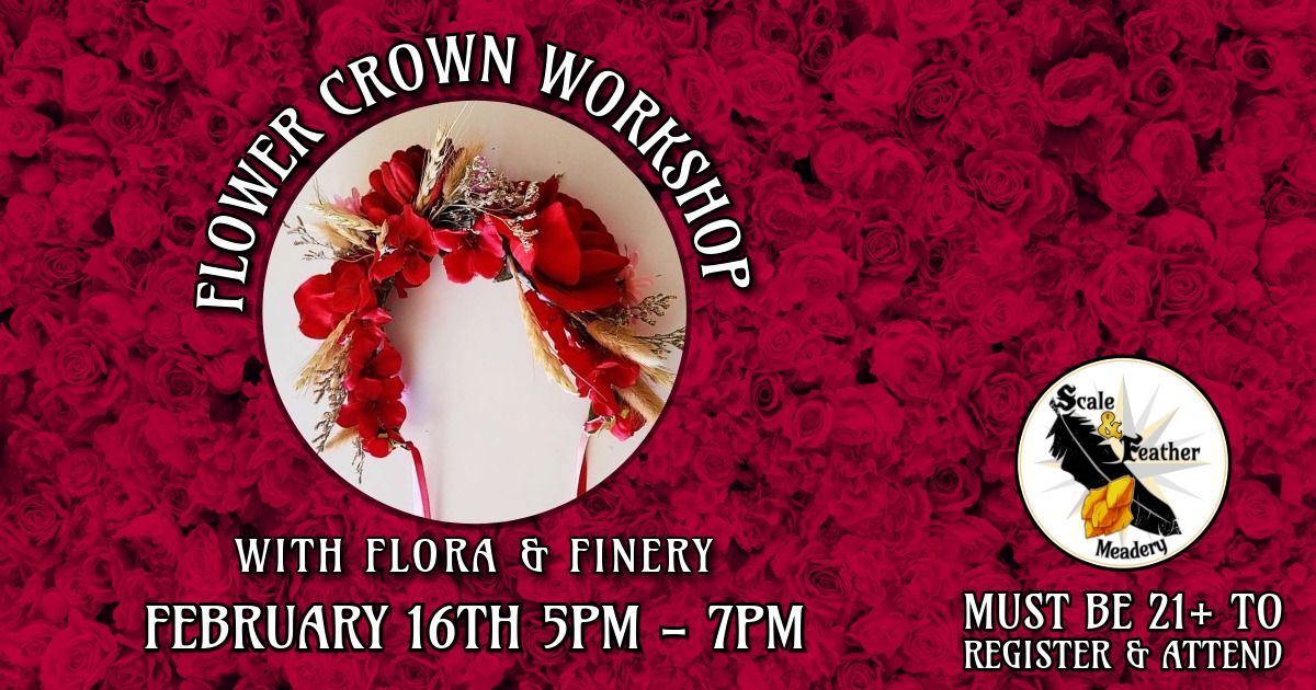 Flower Crown Workshop with Flora & Finery