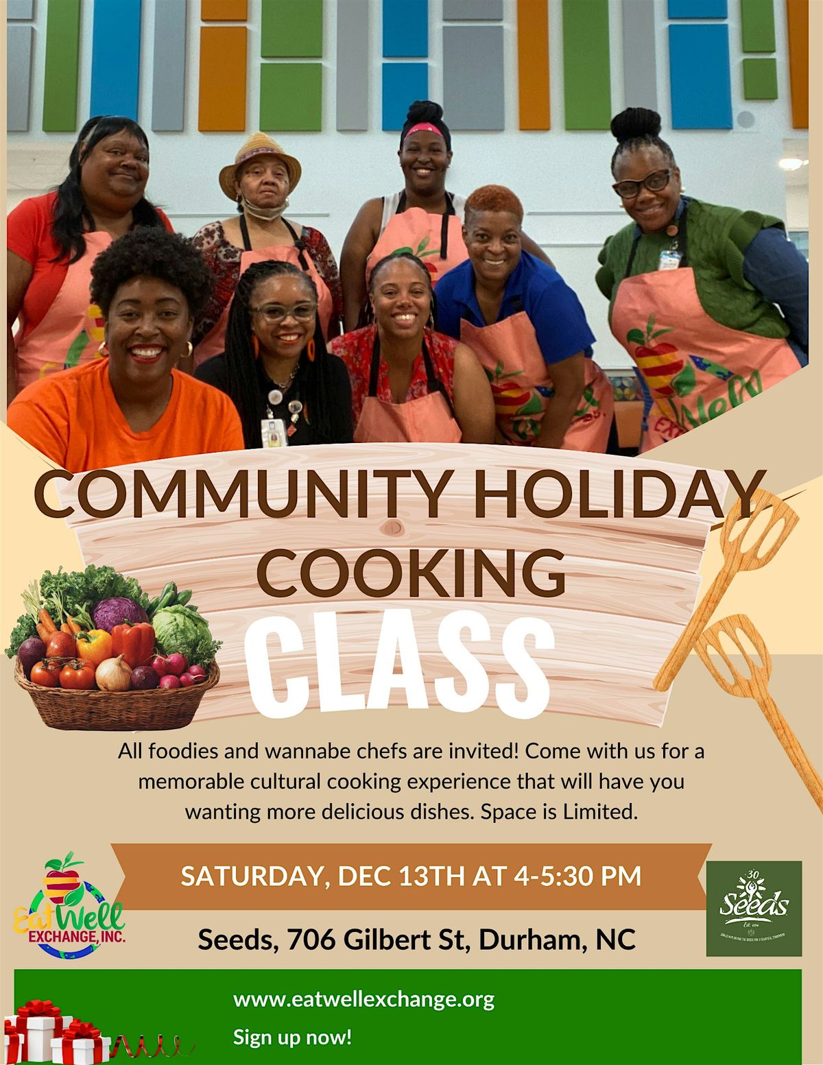 Community Holiday Cooking Class