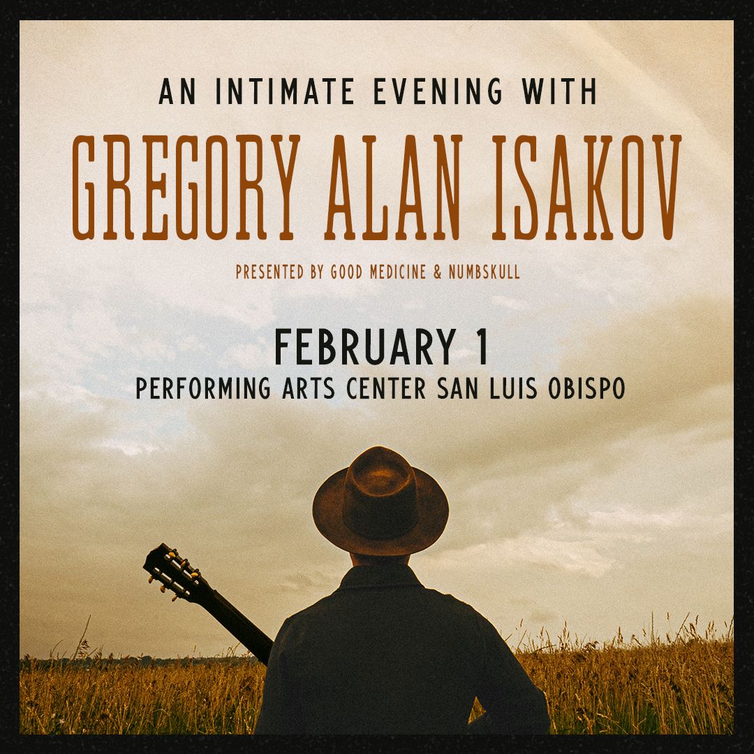 Gregory Alan Isakov Harold at Miossi Hall - Cal Poly