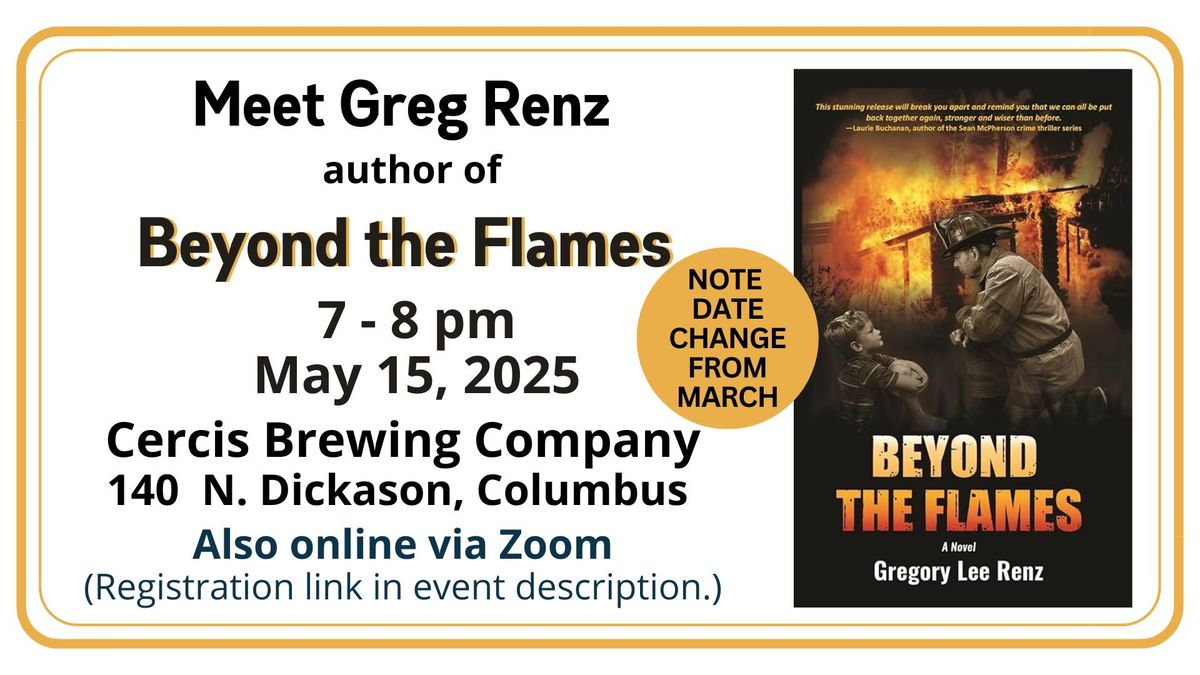 Books & Beer with Author Greg Renz