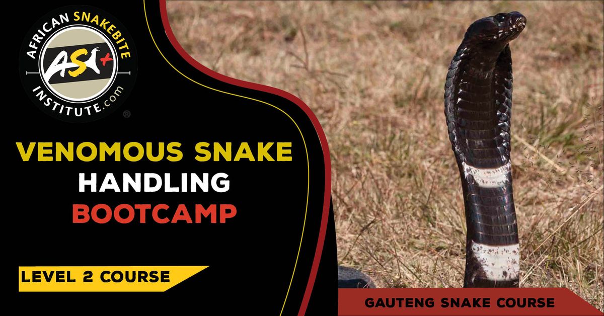 Venomous Snake Handling Bootcamp