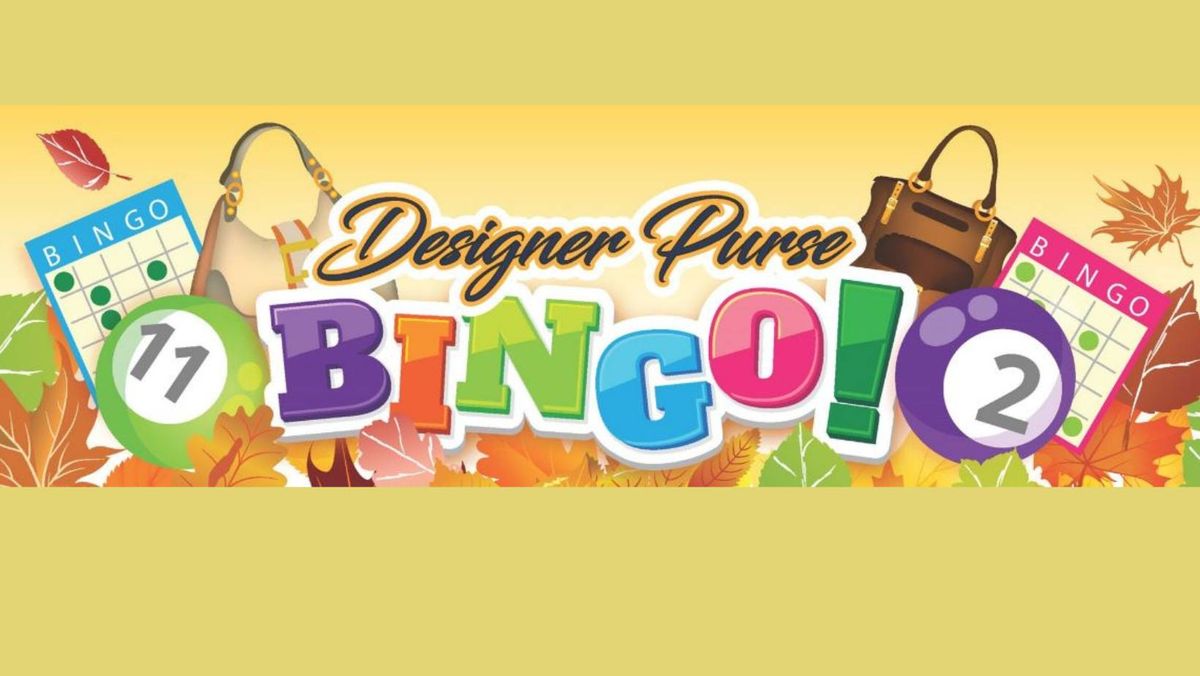 Fall Designer Purse Bingo