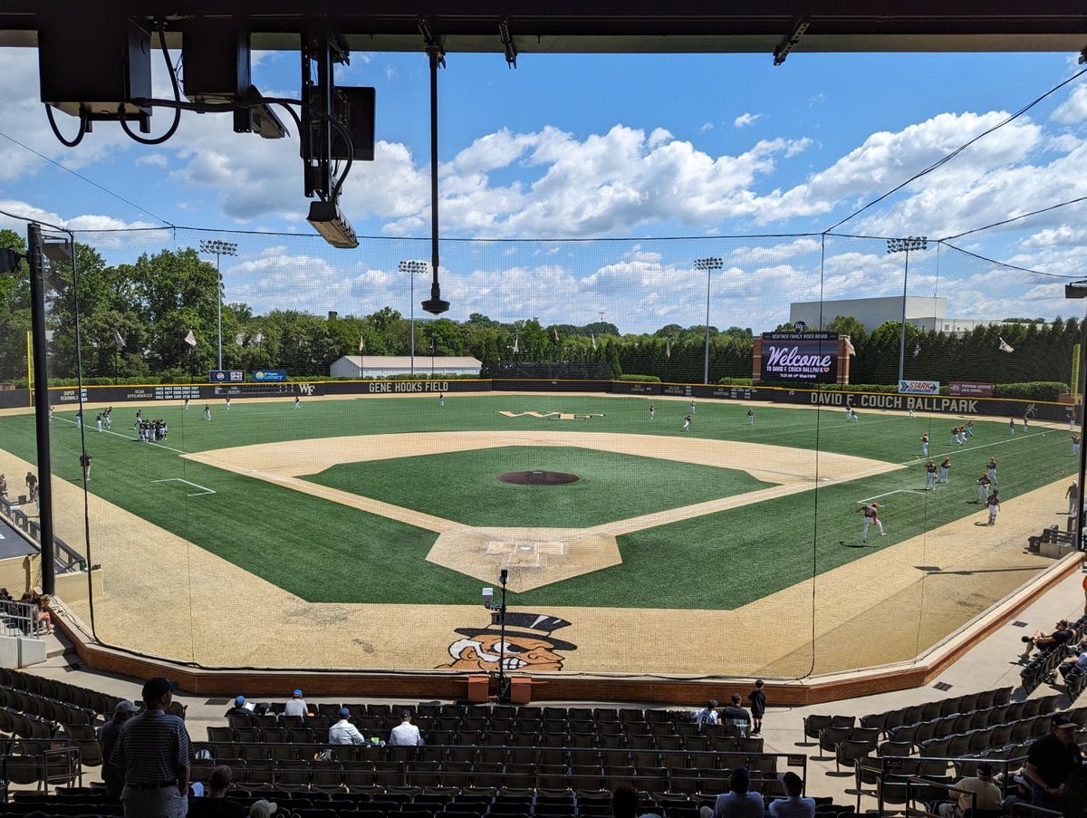 Liberty Flames at Wake Forest Demon Deacons Baseball at David F Couch Ballpark