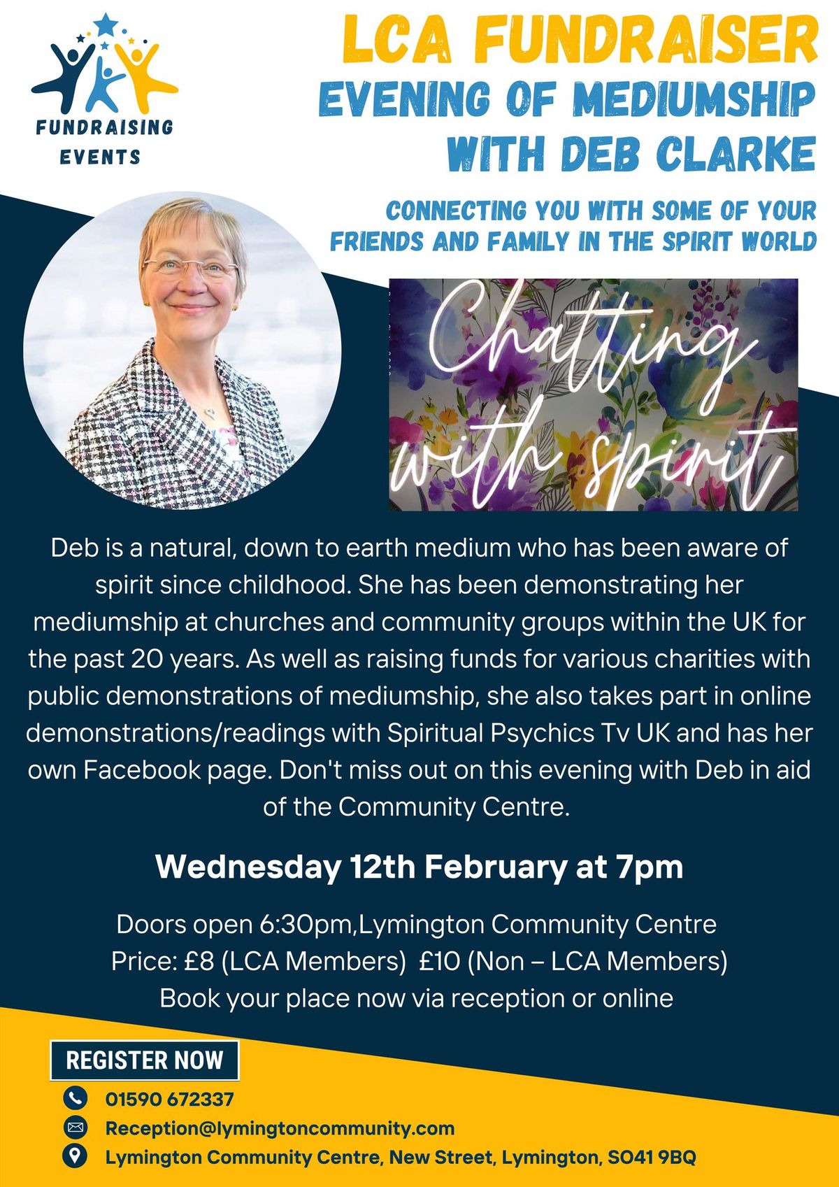 An evening of Mediumship with Deb Clarke