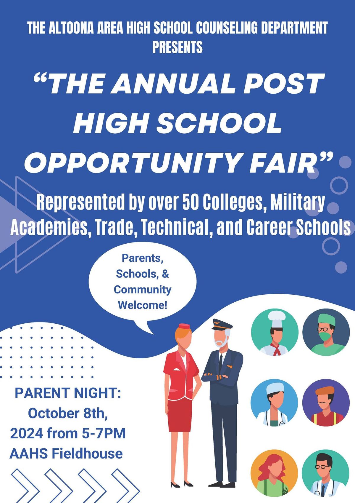 "The Annual Post High School Opportunity Fair" Parent Night