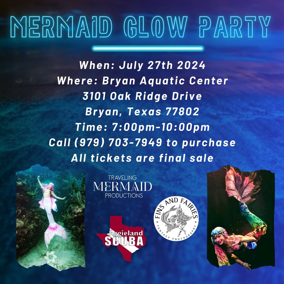 Mermaid Glow Party