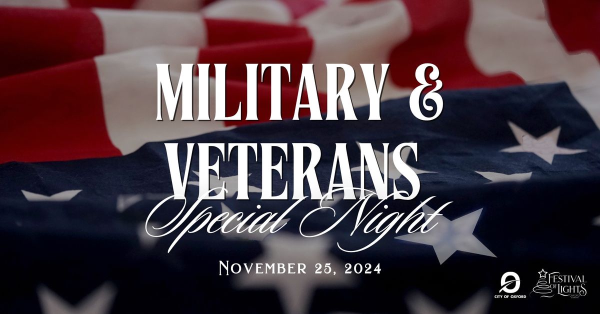 Special Night: Military & Veterans