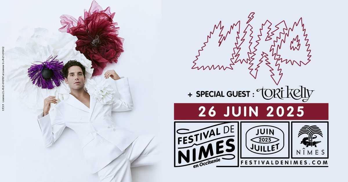 MIKA + TORI KELLY \u2022 FESTIVAL DE N\u00ceMES \u2022 26 JUIN 2025