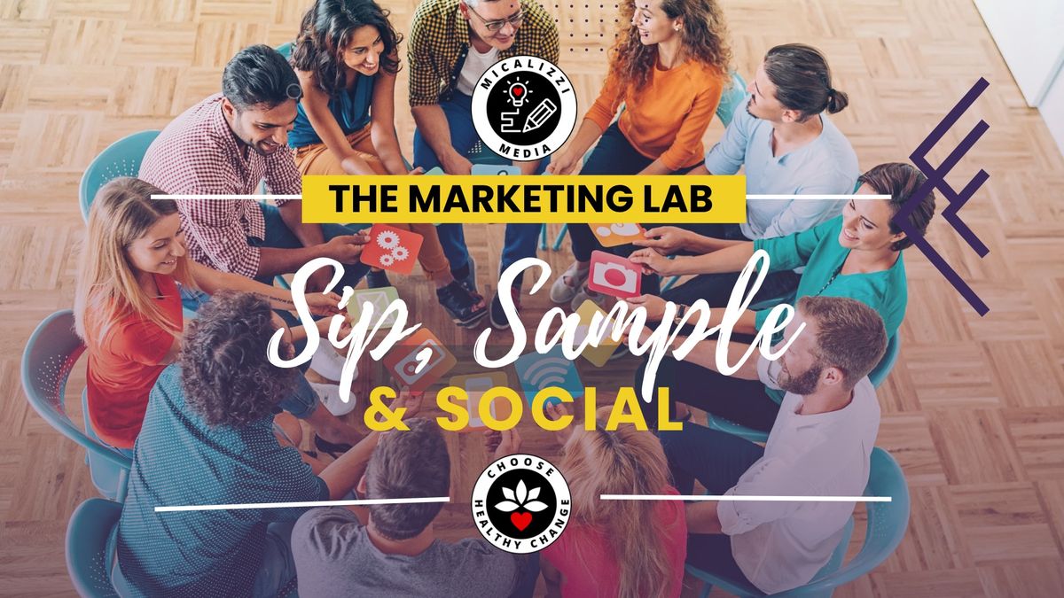 Sip, Sample & Social | March