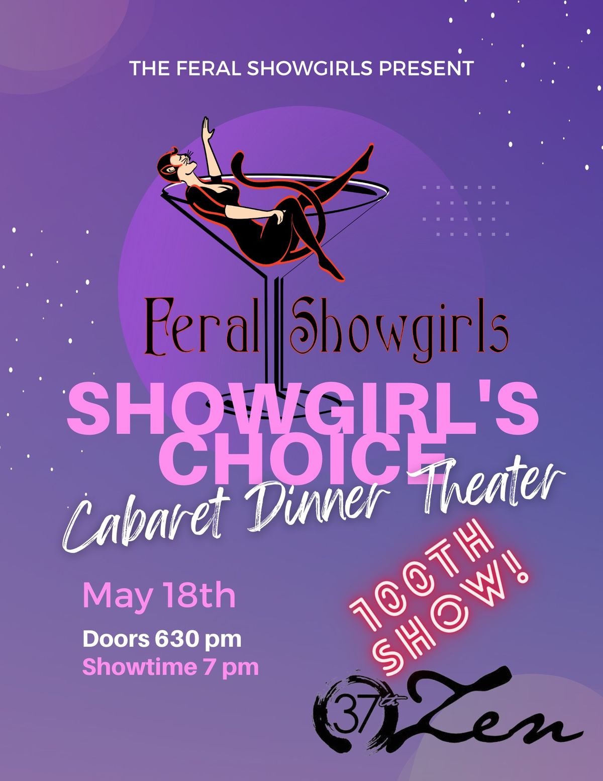 Cabaret Dinner Theater Showgirl's Choice!