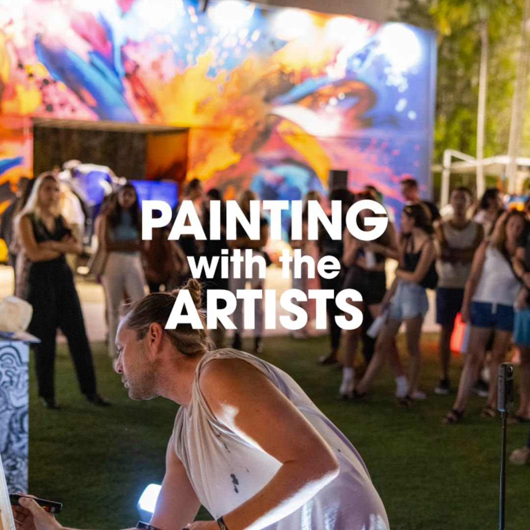 Painting with the Artists\u2013Open to the Public