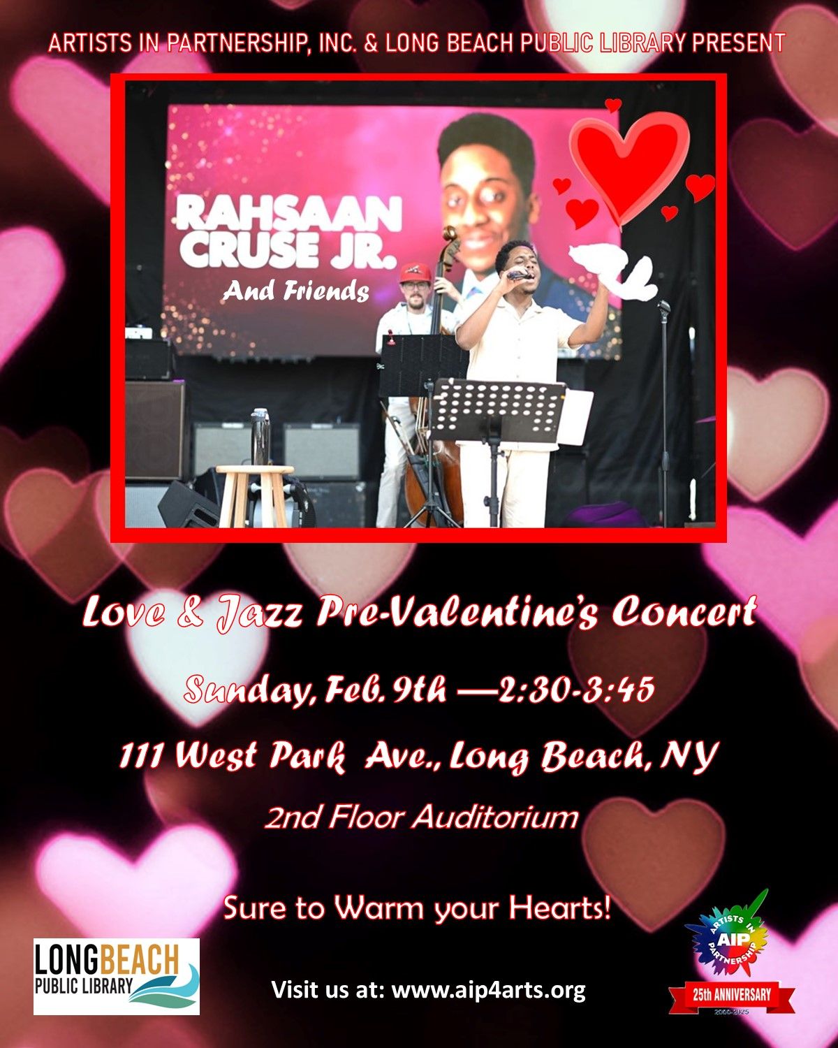 Rahsaan Cruse Jr. Jazz Trio: Love & Valentines Concert