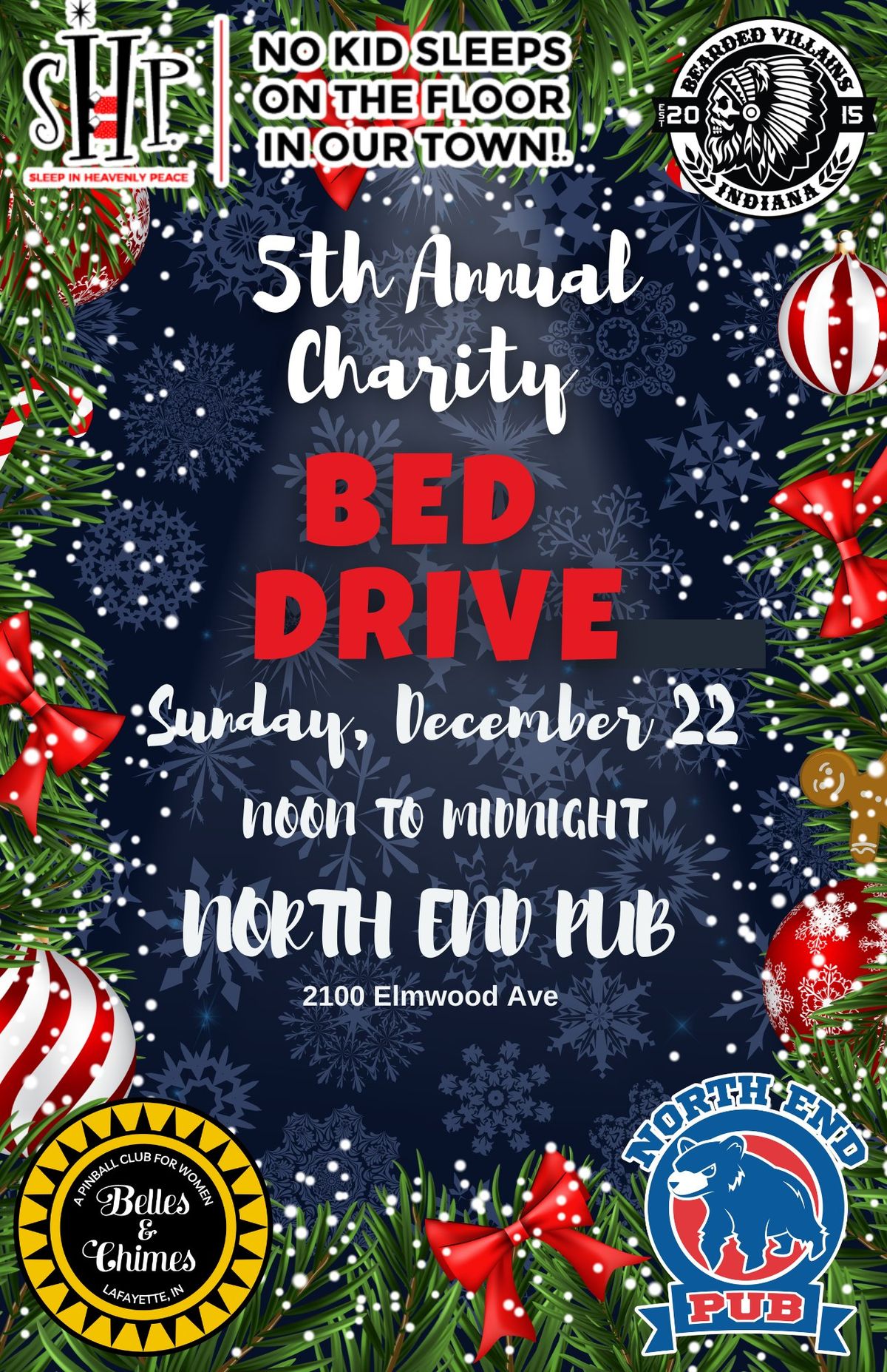 5th Annual Charity Bed Drive