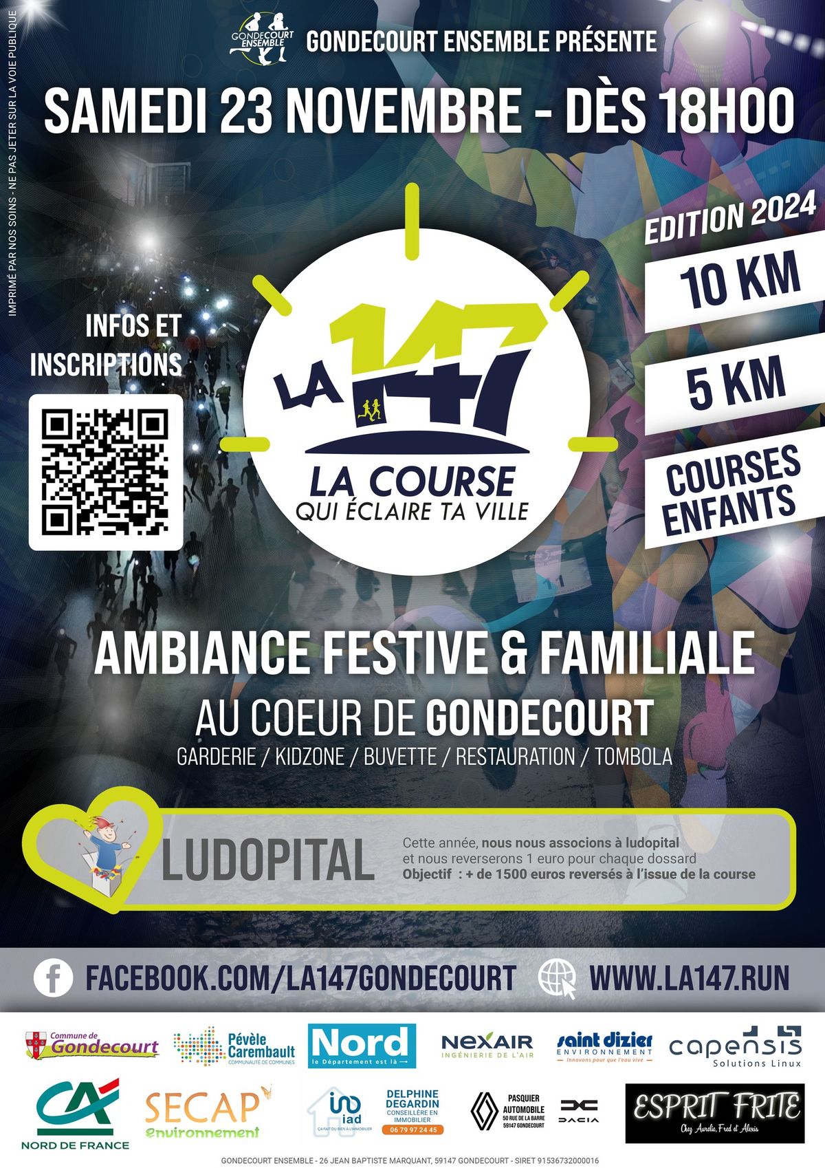 La147 - la course qui \u00e9claire ta ville (Gondecourt)