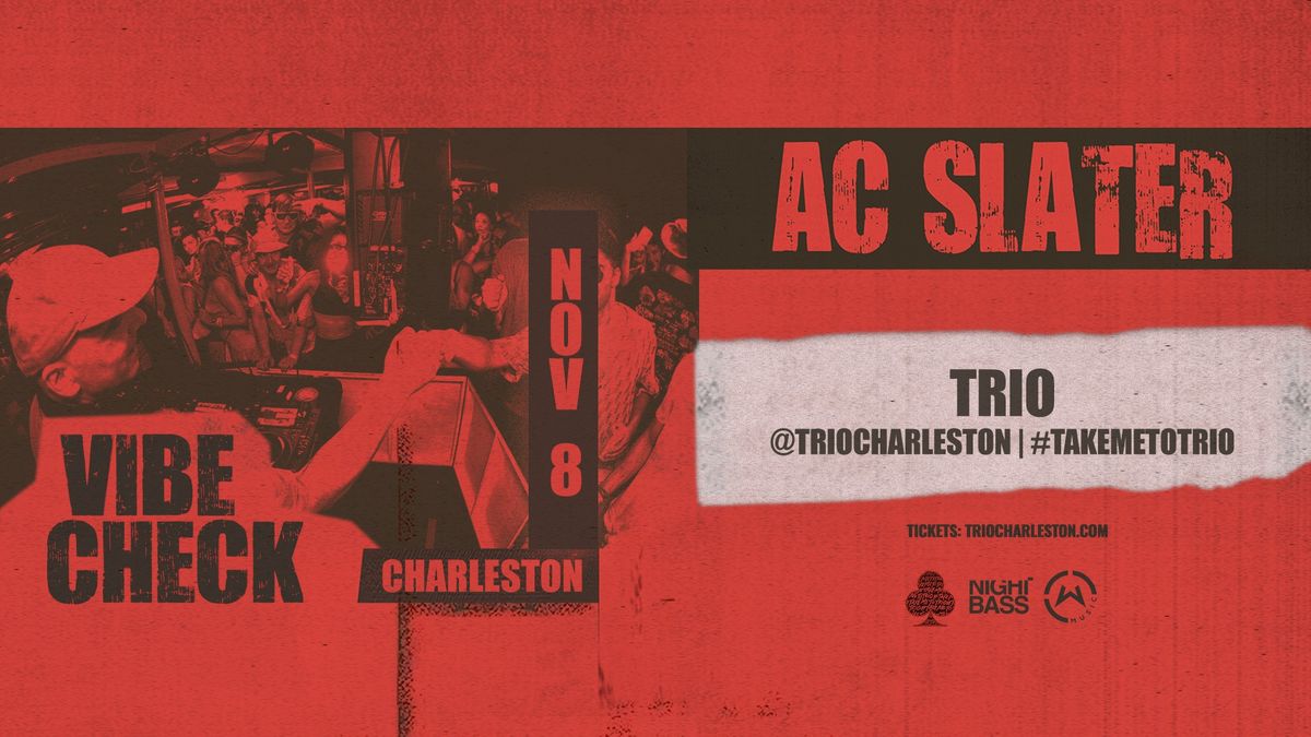 AC Slater - Trio - Charleston, SC