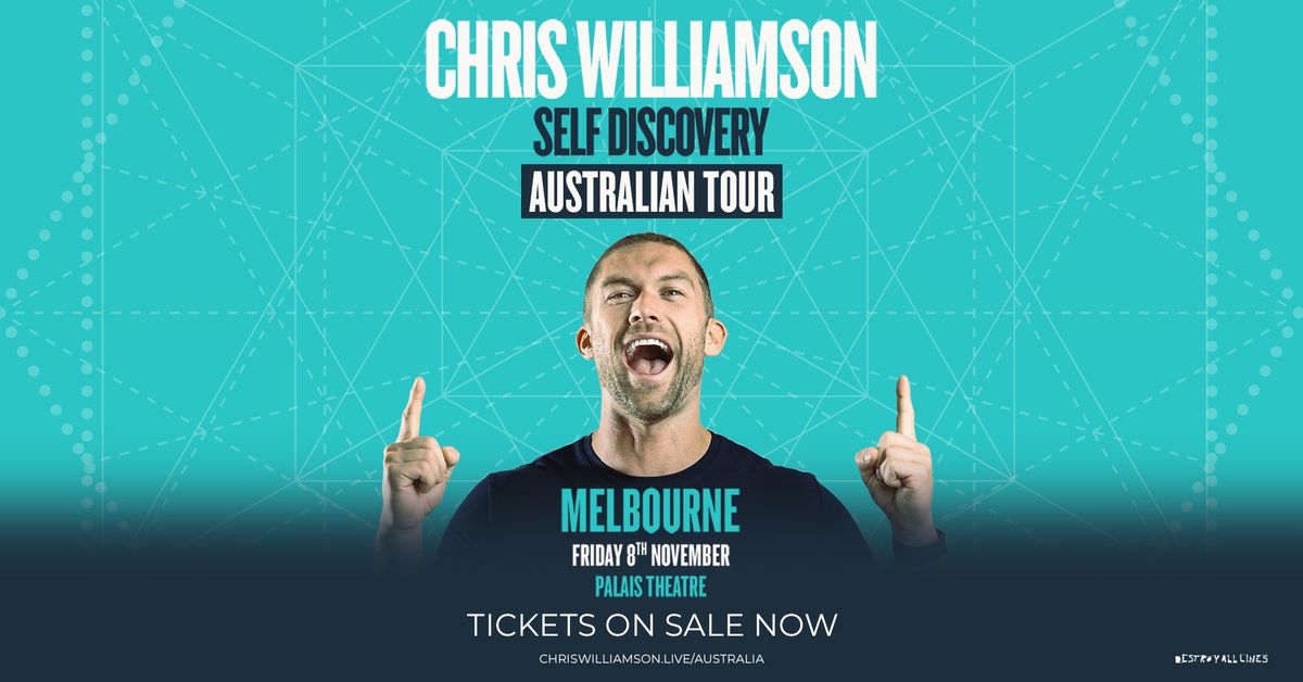 Chris Williamson \/\/ Melbourne \/\/ Self Discovery Australian Tour \/\/ November 2024 \/\/ LIC AA