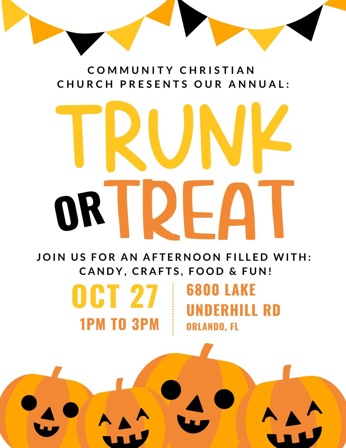 Trunk or Treat