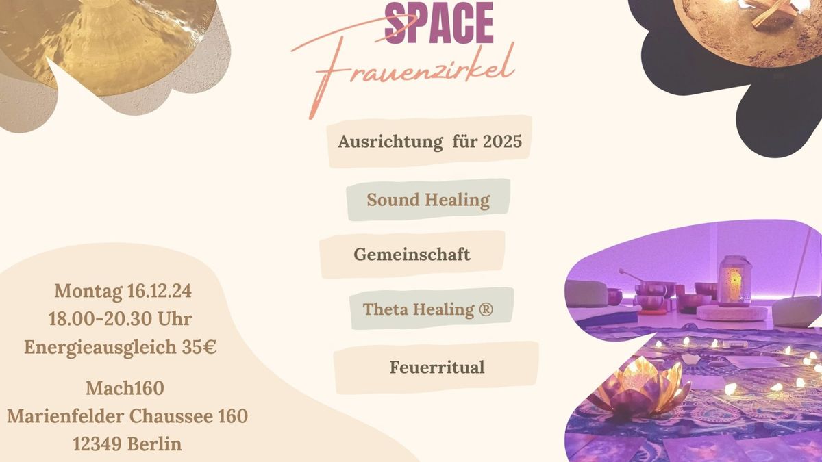 Energy Healing Space Frauenzirkel - Ausrichtung f\u00fcr 2025