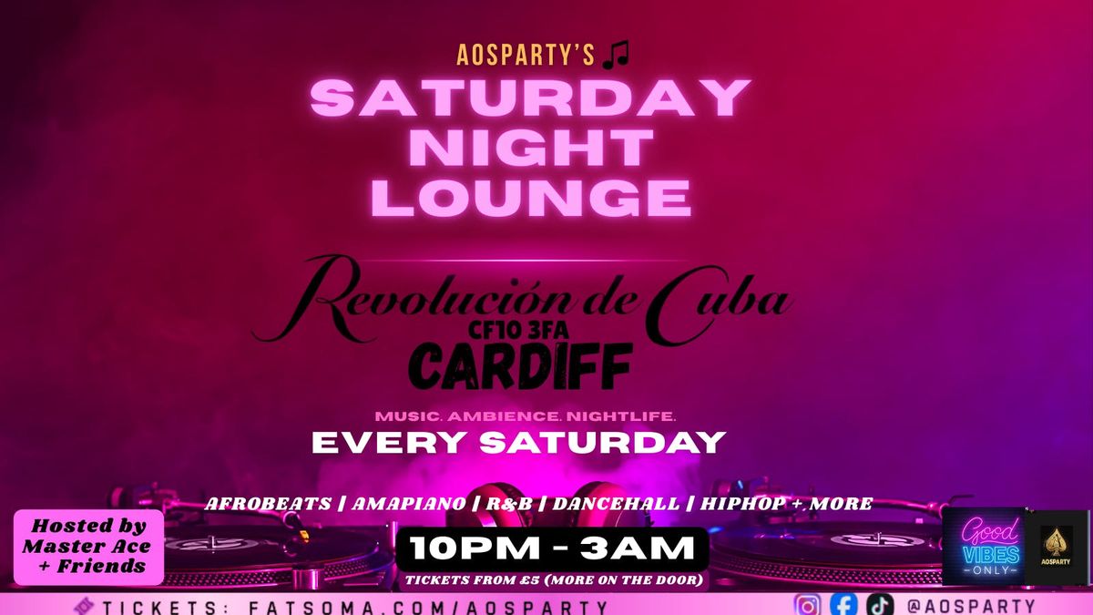 \u2660\ufe0f Saturday Night Lounge 25th Oct  \u2660\ufe0f