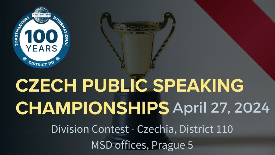 Division Contest - Czech Championships in Public Speaking