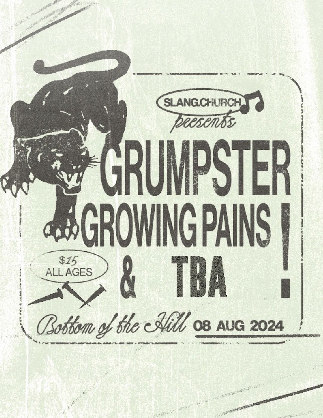 Grumpster ~ Growing Pains ~ TBA
