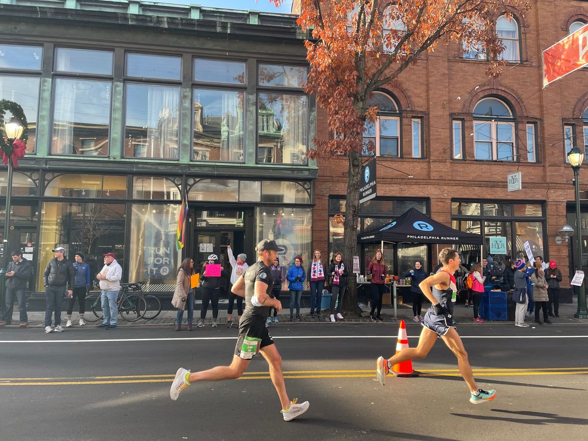 Philadelphia Marathon Cheer Zone!