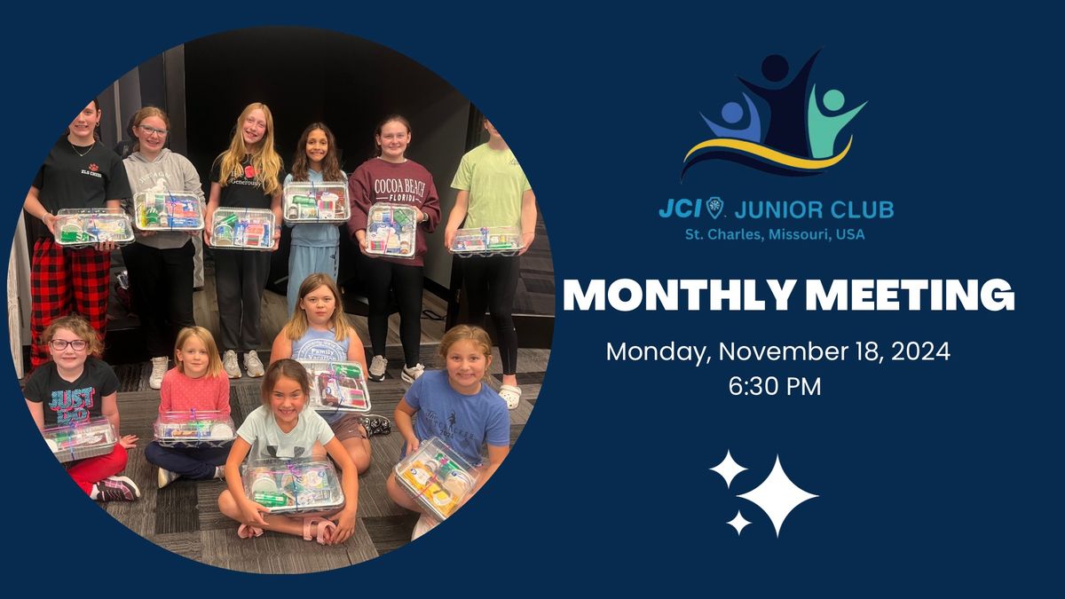 St. Charles Junior Jaycees November Monthly Meeting