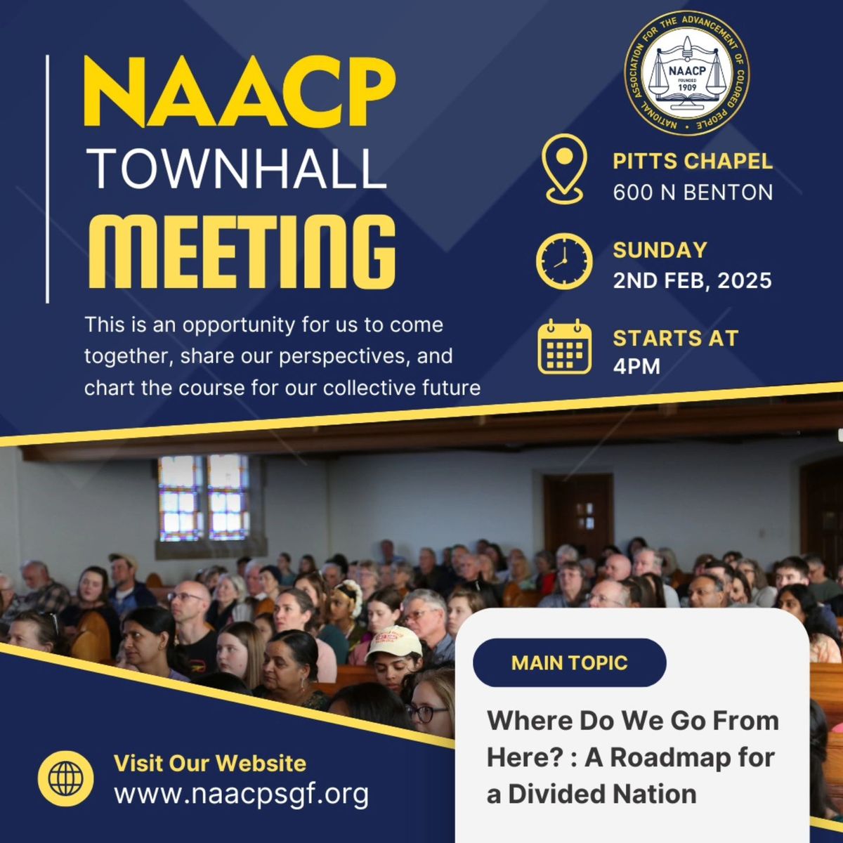 NAACP Townhall Meeting - Where  Do We Go From Here?