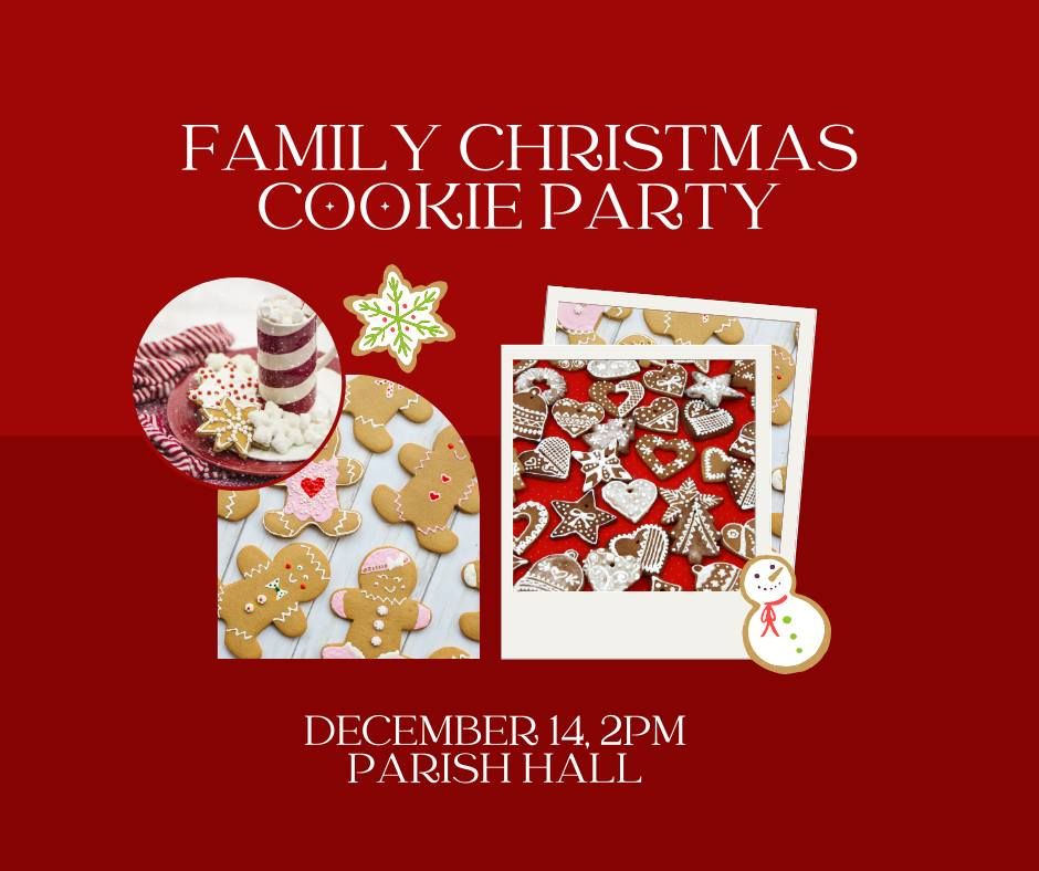 Annual Family Cookie Party