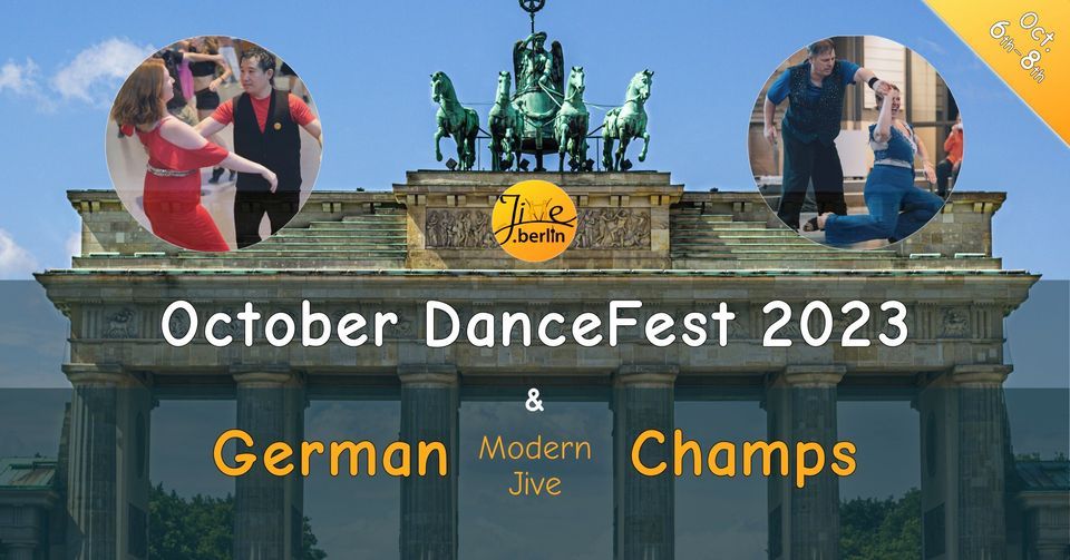 Berlin October DanceFest - Modern Jive Champs & Weekender