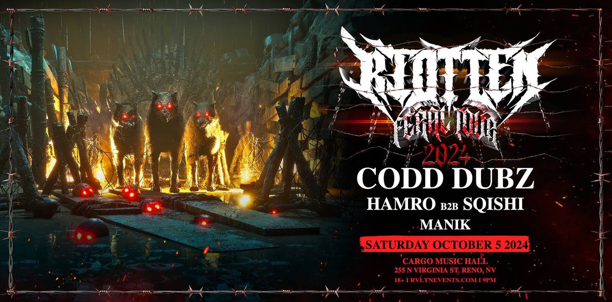 RVLTN Reno Presents: RIOT TEN w\/ CODD DUBZ, HAMRO B2B SQUISHI + More! (18+)