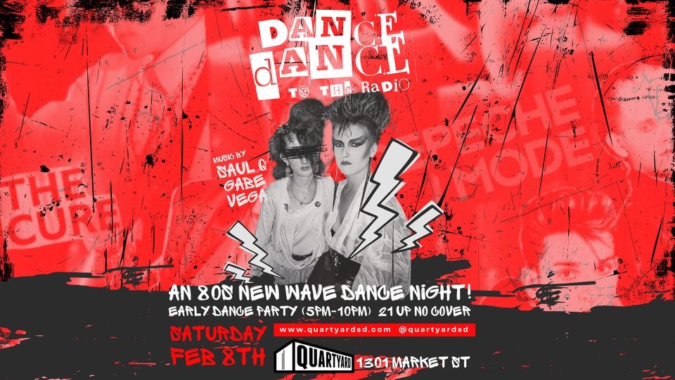 DANCE DANCE TO THE RADIO - 80s \/ New Wave Night