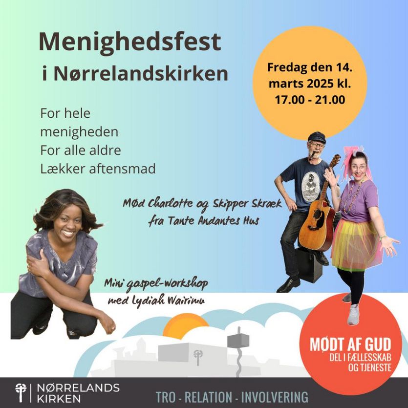 Menighedsfest i N\u00f8rrelandskirken